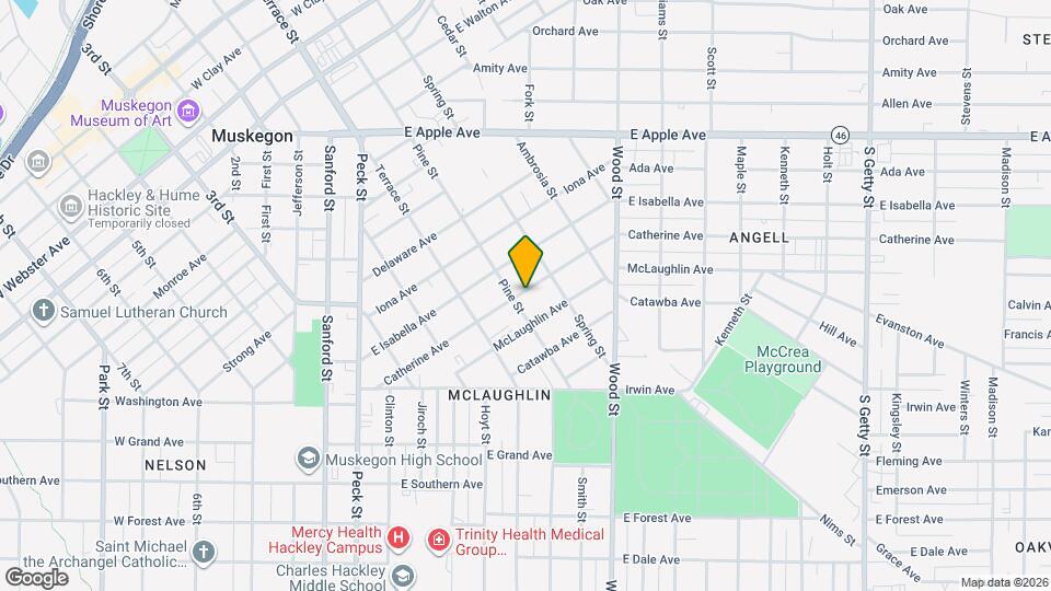 257 Catherine Ave Map and Location Details