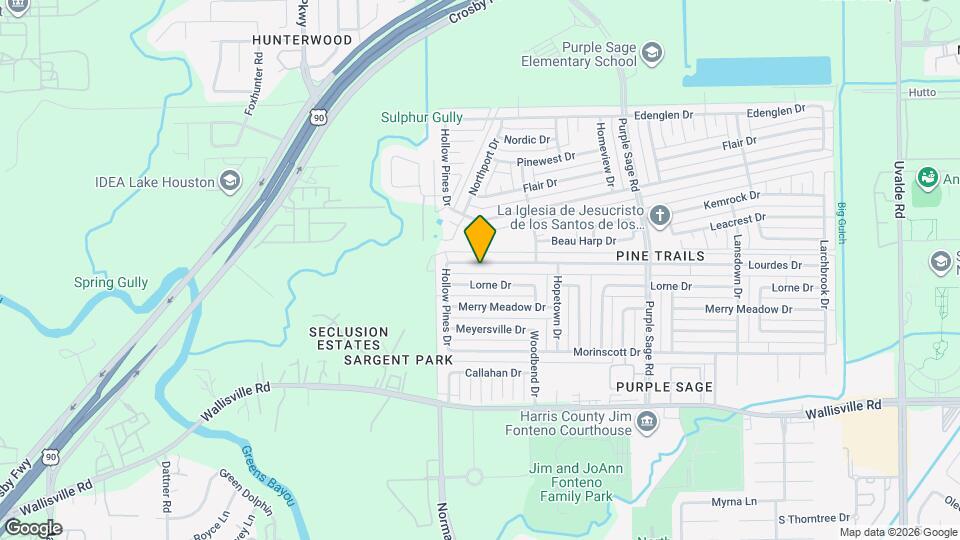 14034 Lourdes Dr Map and Location Details