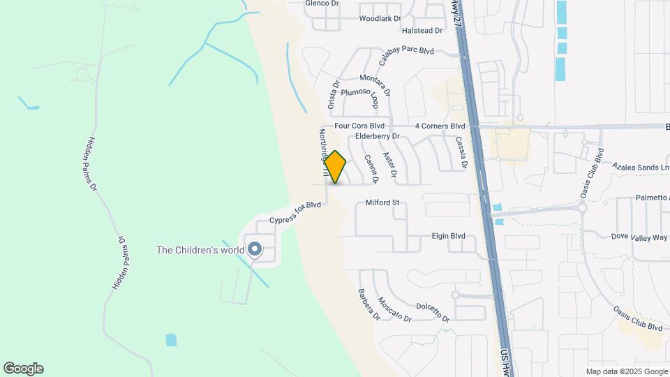 664 Canna Dr Map and Location Details