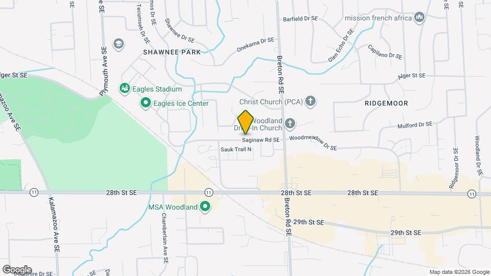 2243 Saginaw Rd SE Map and Location Details