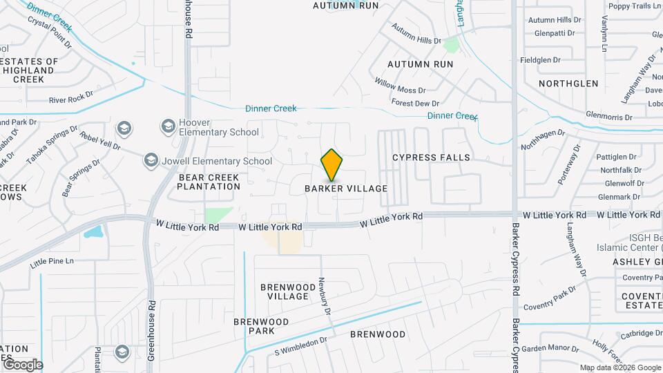 6534 Briar Moss Ln Map and Location Details