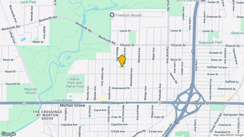 9016 Marmora Ave Map and Location Details