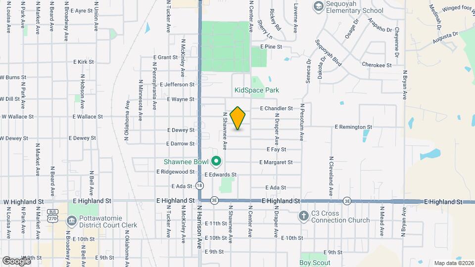 1122 E Alice St Map and Location Details