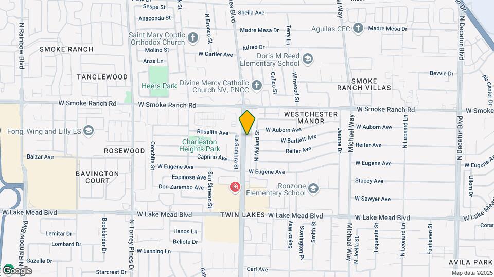 2305 N Jones Blvd Map and Location Details