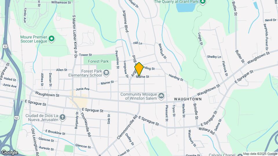 1320 Marne St Map and Location Details