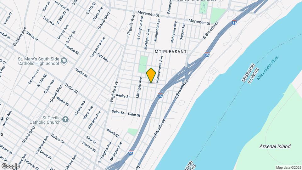 3016 Mt Pleasant St Mapa y Detalles de la Ubicación