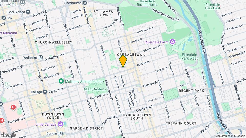 212 Carlton St. Map and Location Details