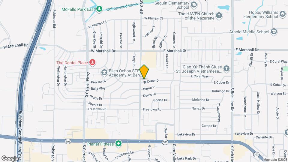 242 W Cober Dr Map and Location Details