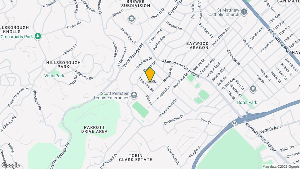 507 Princeton Rd Map and Location Details