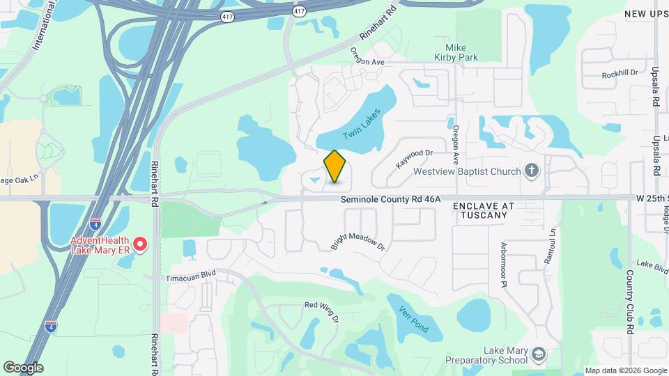 2121 Arbor Lakes Cir Map and Location Details