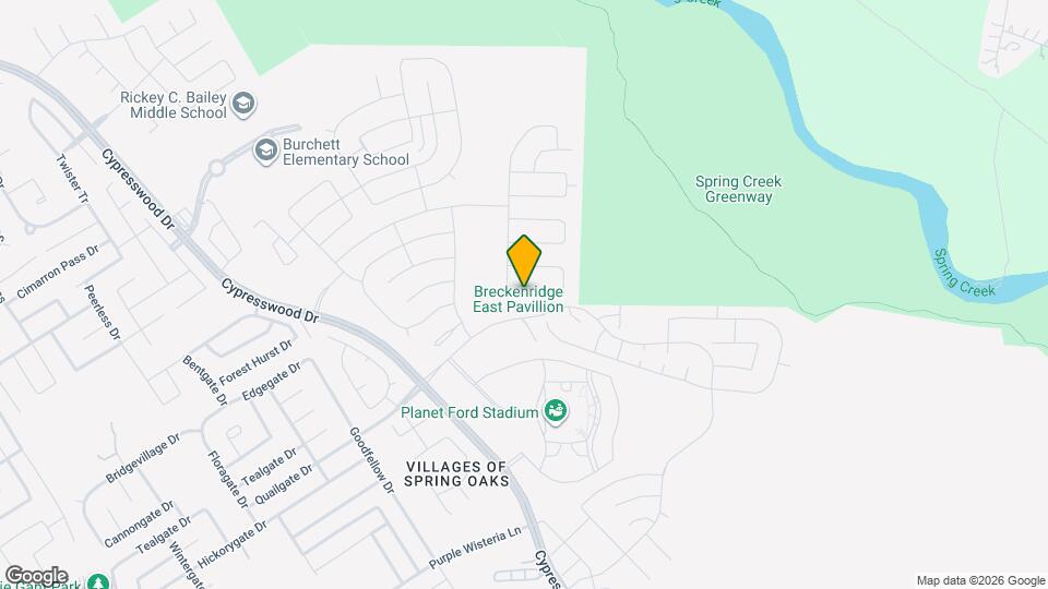 5626 Vintage Oakmont Dr Mapa y Detalles de la Ubicación