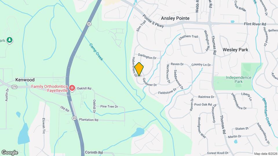 8956 Habersham Dr Map and Location Details