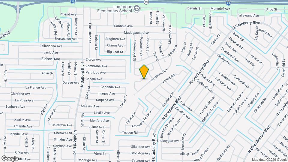 3730 Crandon Rd Map and Location Details