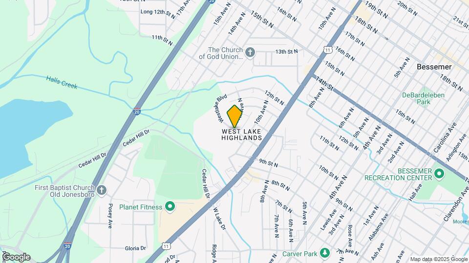1024 9th St N Map and Location Details