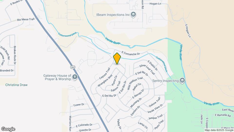 1915 Manzanita Trail Map and Location Details