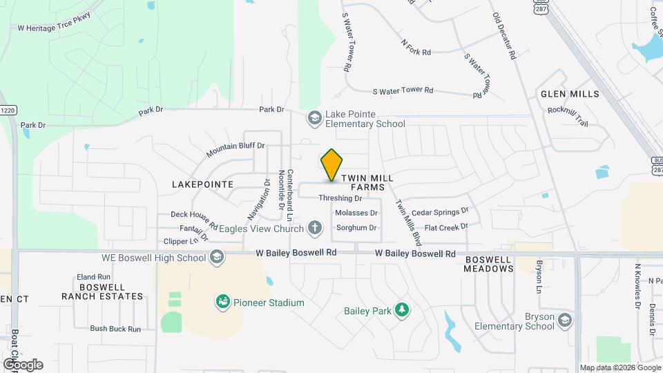 5345 Thornbush Dr Map and Location Details