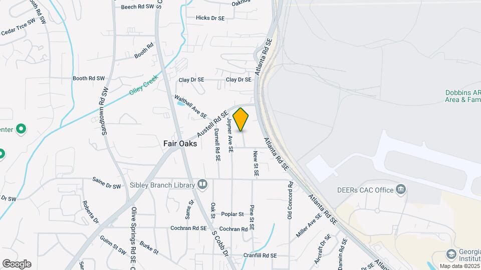 1329-1336 Fair Oaks Ave SE Map and Location Details