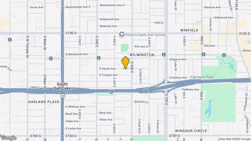 462 E Haven Ave Map and Location Details