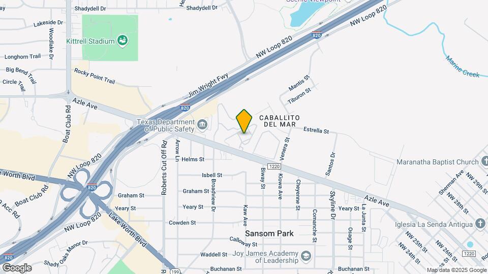 5712 Azle Ave Map and Location Details