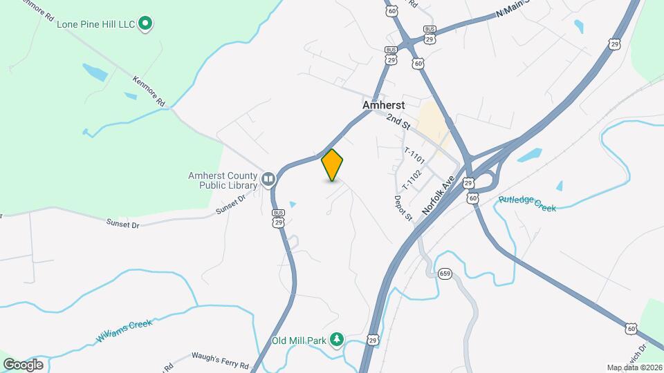 154 Garland Ave Map and Location Details