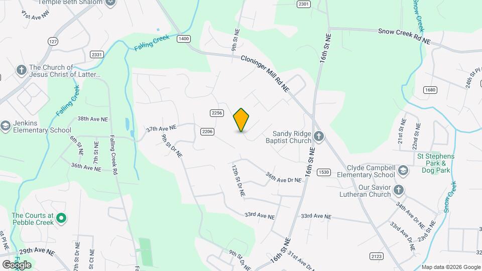 1302 37th Ave Lane NE Map and Location Details