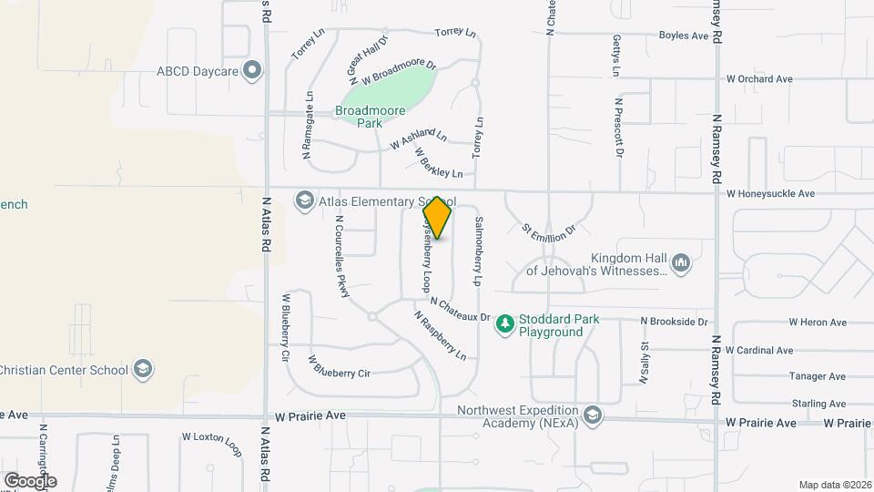 8428 N Boysenberry Loop Map and Location Details