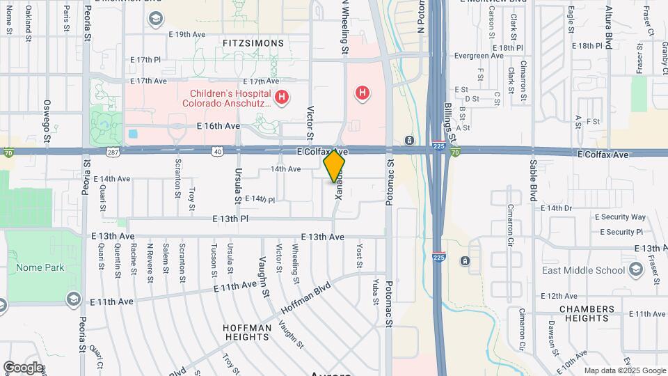 1371 Xanadu St Mapa y Detalles de la Ubicación