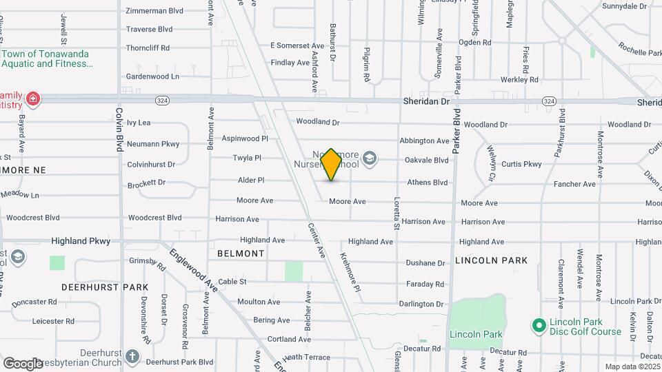 199 Athens Blvd Map and Location Details