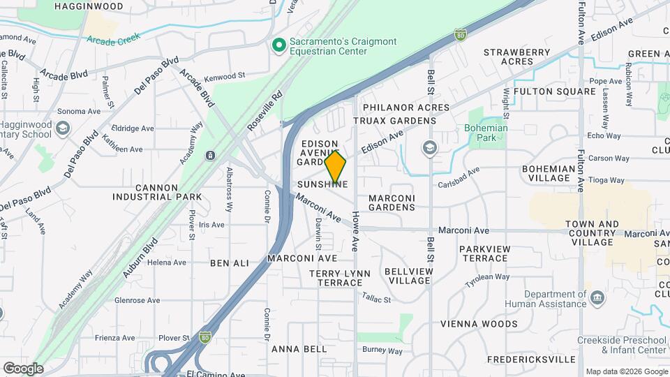 2105 Juliesse Ave Map and Location Details