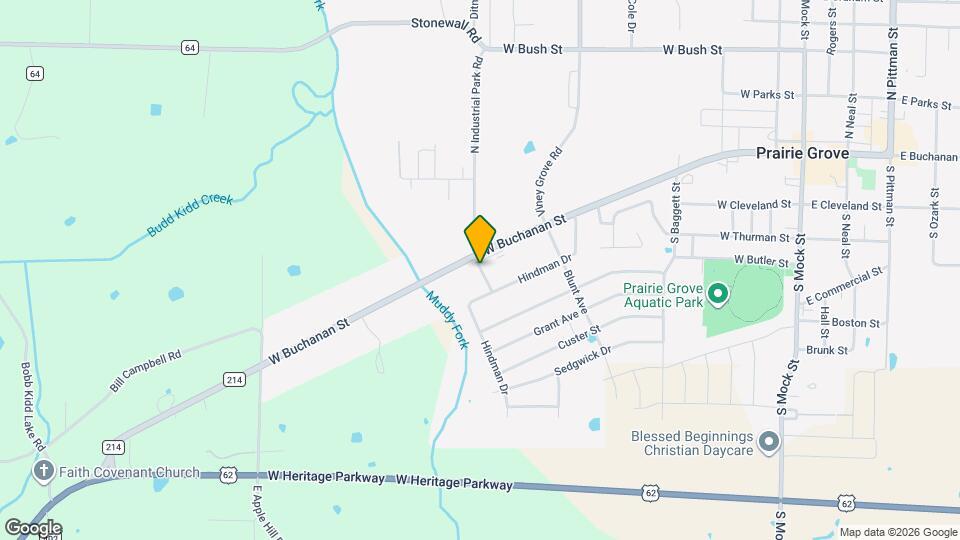 204 S Industrial Park Rd Map and Location Details