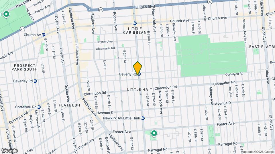 NOSTRAND AVENUE, Unit 2 Mapa y Detalles de la Ubicación