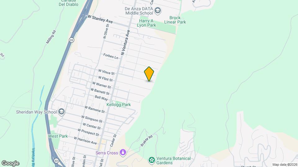 302 E Vince St Map and Location Details