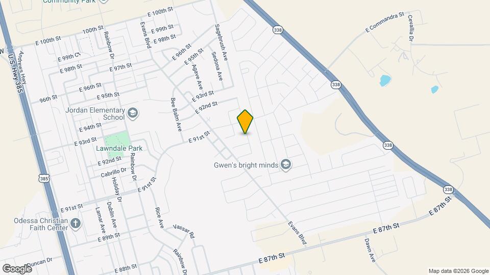 9017 Pepper Grass Ave Map and Location Details