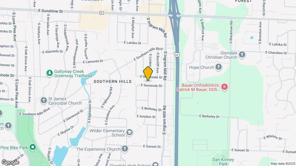 3305 E Seminole St Map and Location Details