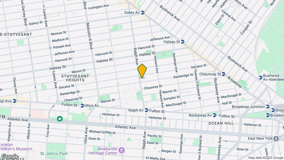 221 Ralph Ave Mapa y Detalles de la Ubicación