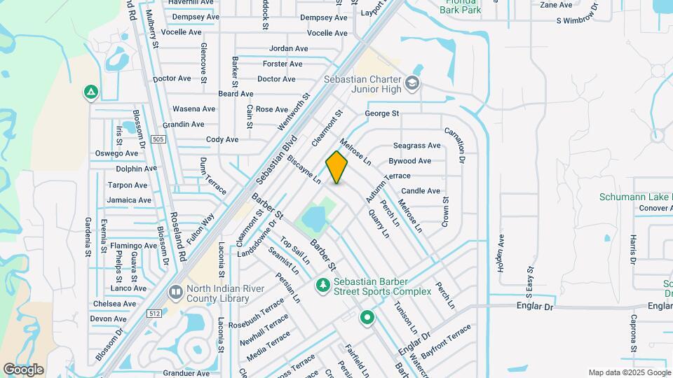 572 Biscayne Ln Map and Location Details