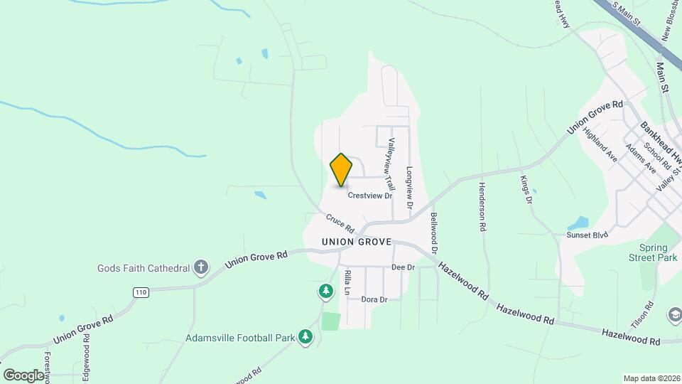 5500 Crestview Dr Map and Location Details
