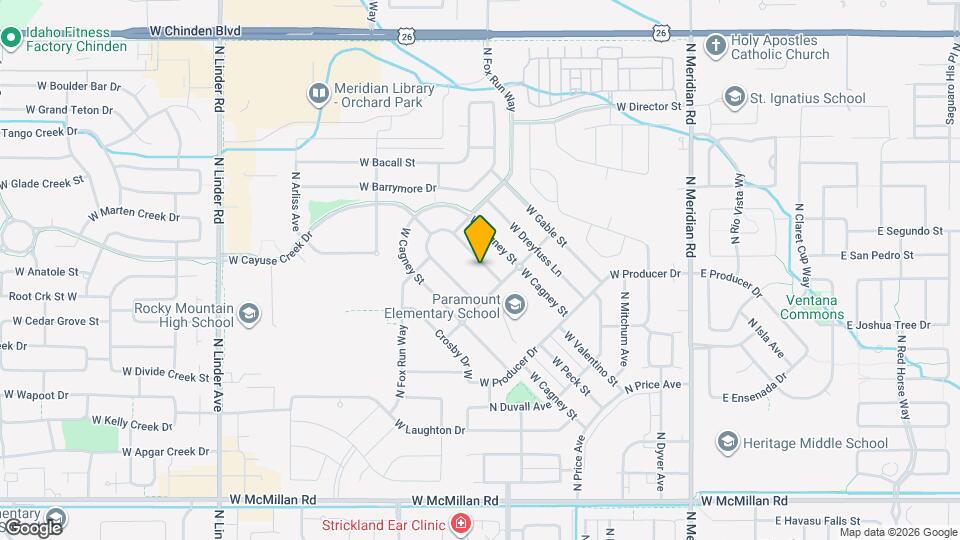 675 W Pickford St Map and Location Details