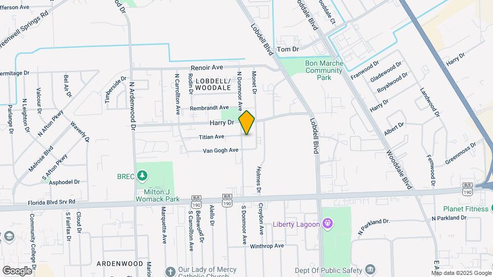 664 N Donmoor Ave Mapa y Detalles de la Ubicación