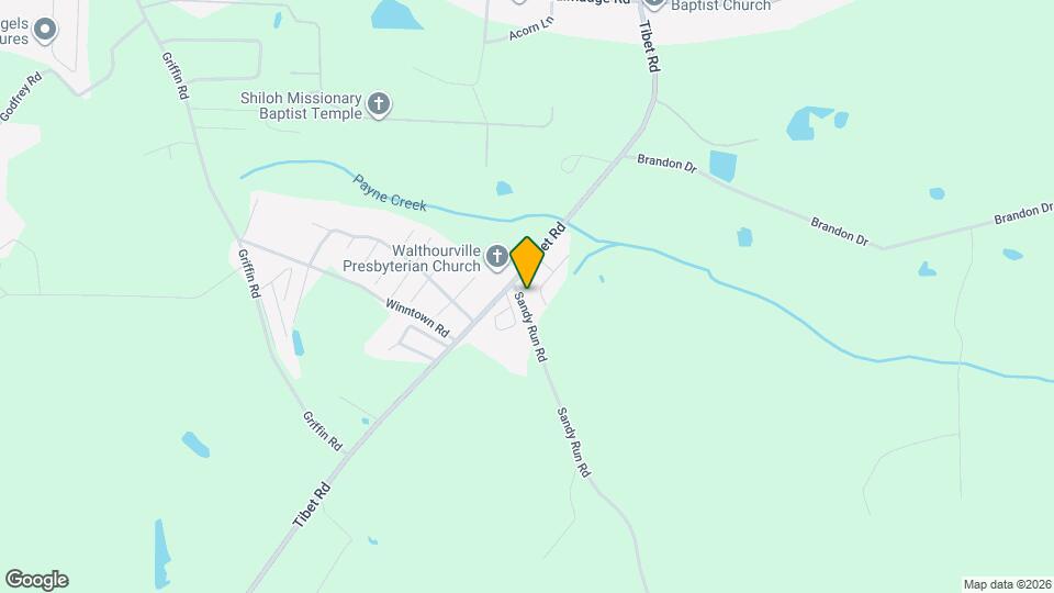 43 Sandy Run Rd Map and Location Details