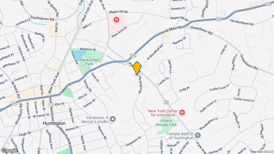 192 Woodhull Rd Map and Location Details