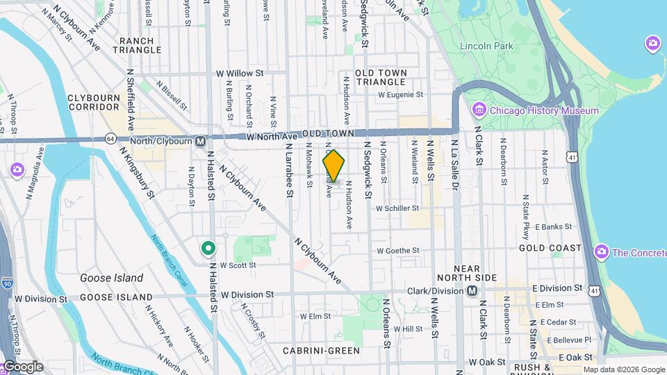 1435 N Cleveland Ave Map and Location Details