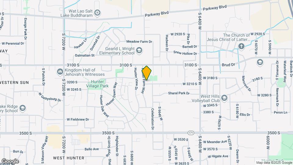 6720 W 3210 S, Unit Basement Apartment Map and Location Details