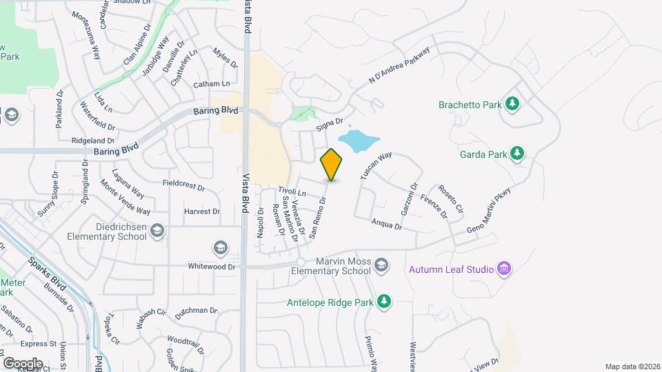 2658 San Remo Dr Map and Location Details