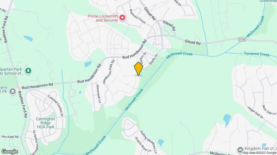 8008 Leisure Ln Map and Location Details