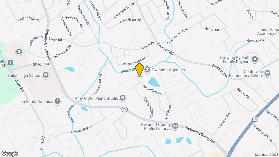 2796 Mountbery Dr Map and Location Details