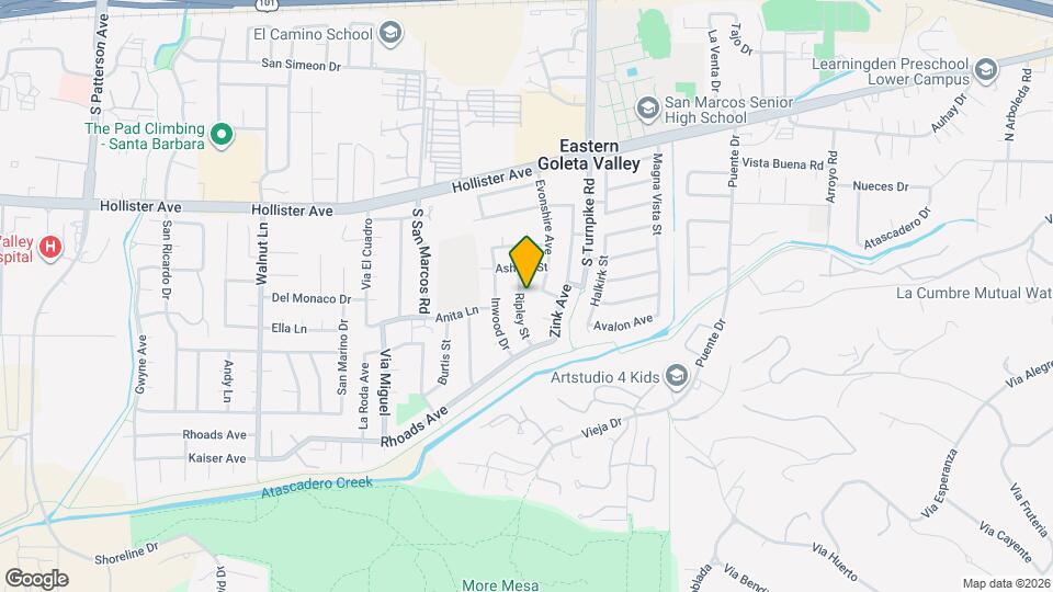 556 Ripley St Mapa y Detalles de la Ubicación