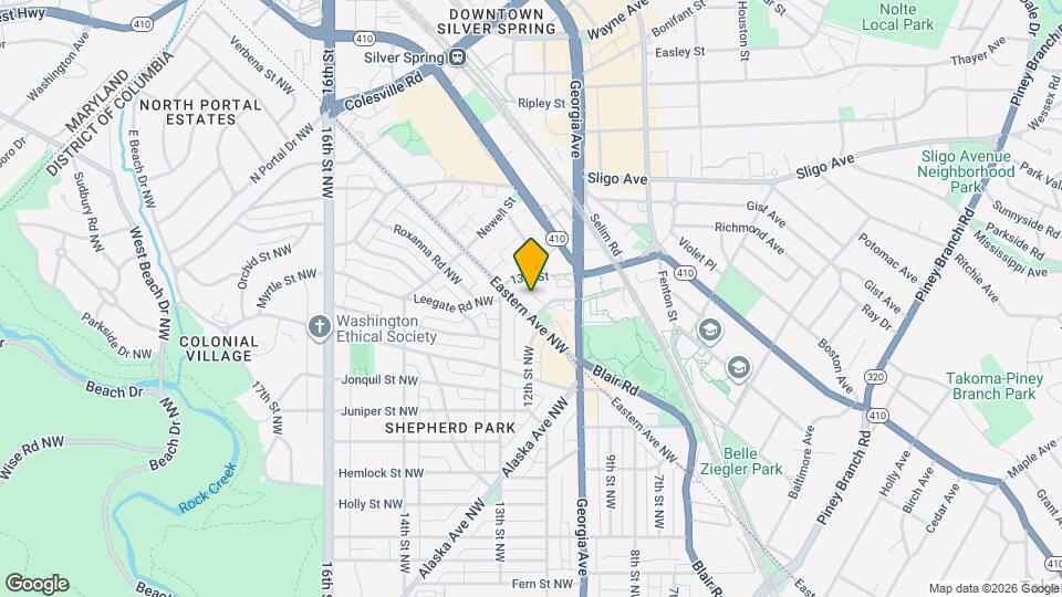 7923 Eastern Ave, Unit 204 Map and Location Details