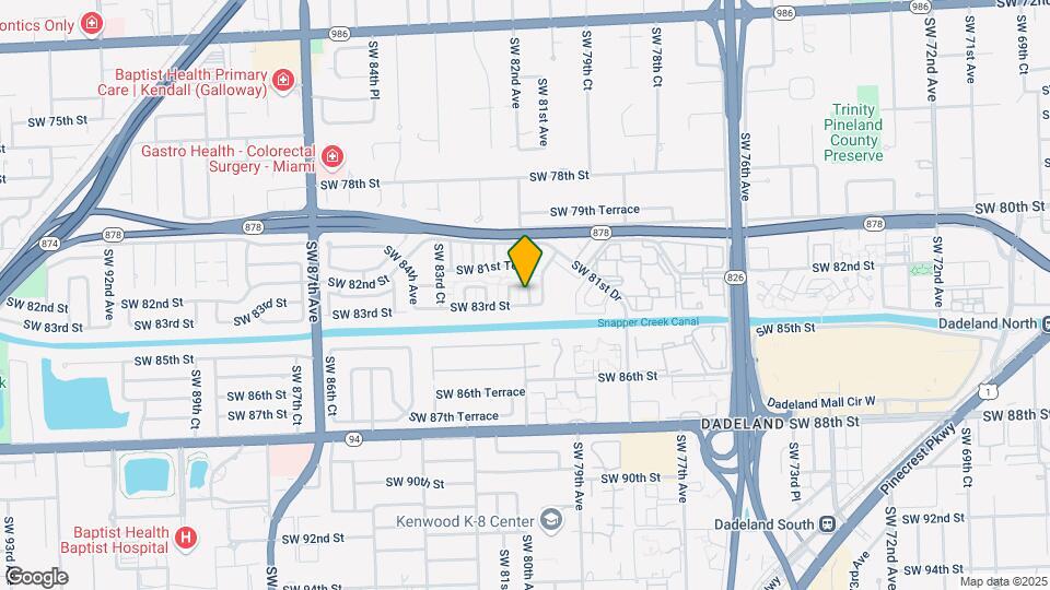8214 SW 81st Ct Map and Location Details