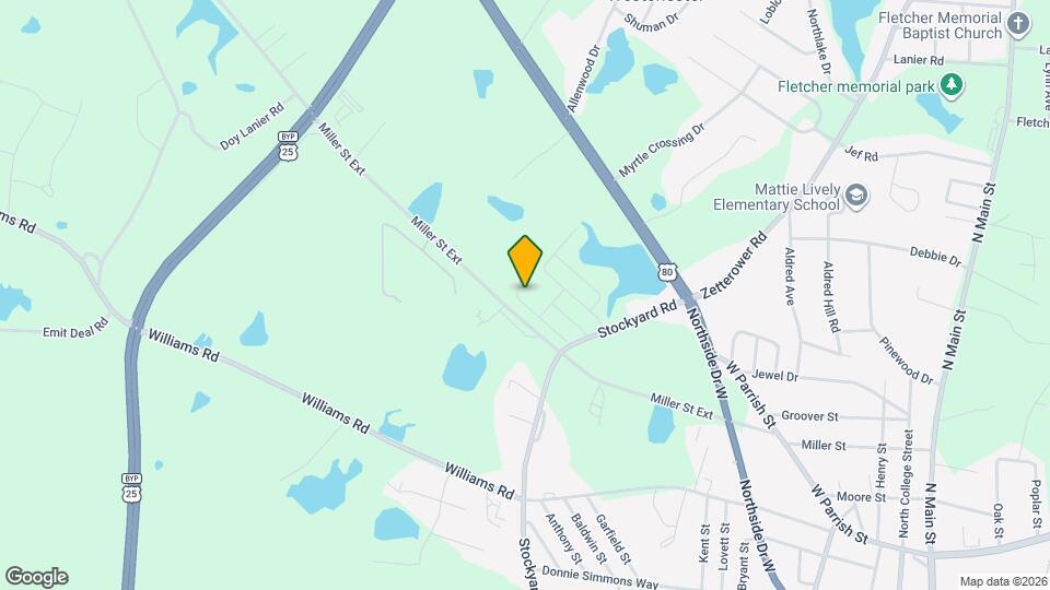 546 Deerchase Ct Mapa y Detalles de la Ubicación